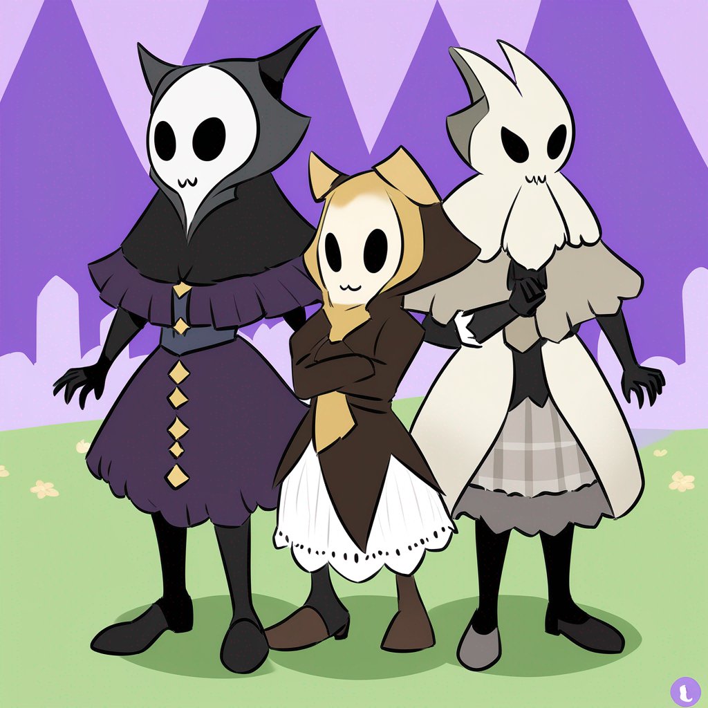 "Hornet de Hollow Knight en una ilustración digital con gran detalle y tonos oscuros, estilo dramático de fan art, pose dinámica y elegante, iluminación teatral con sombras profundas, texturas ricas y trazos intrincados","aspect_ratio":"4:3"} </graphic_art>
