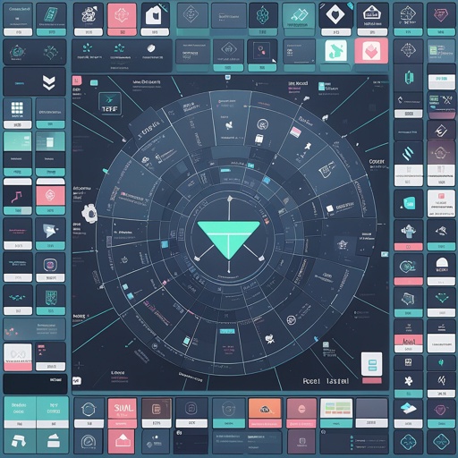 Instagram carousel slide for ReactJS learning step 2: Install Node.js and npm. Minimal flat design with a terminal window showing Node.js and npm logos, text 'Step 2: Install Node.js & npm', include GitHub handle 'satendra2312', cohesive teal and dark blue palette.